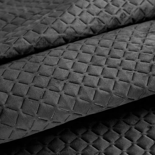 Narzuta czarna 170x210 pikowana